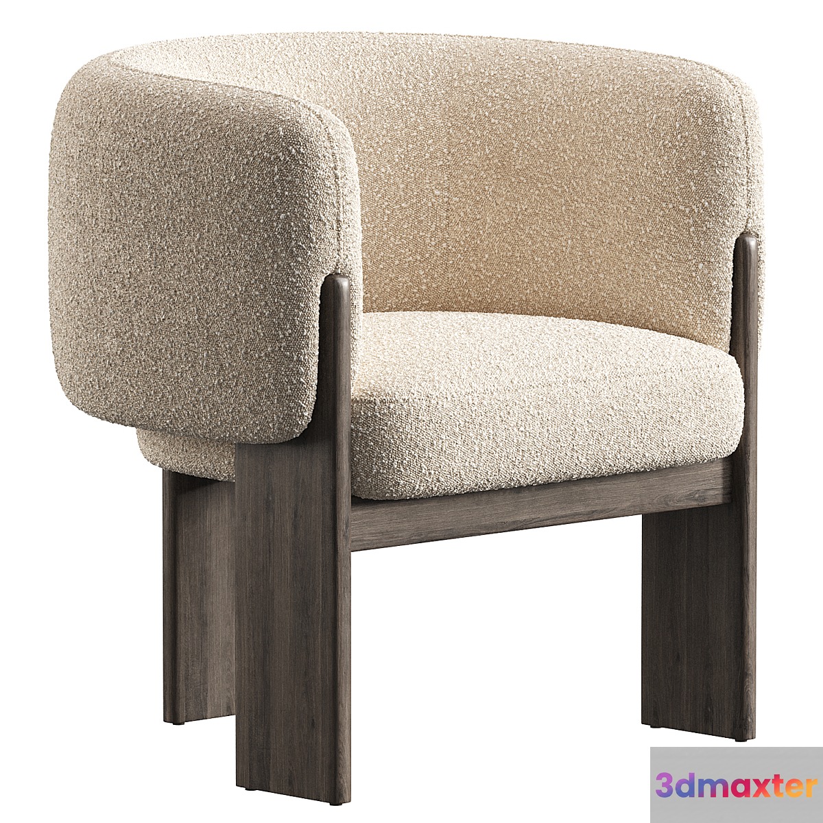 Lucca Dining Chair 3D Max