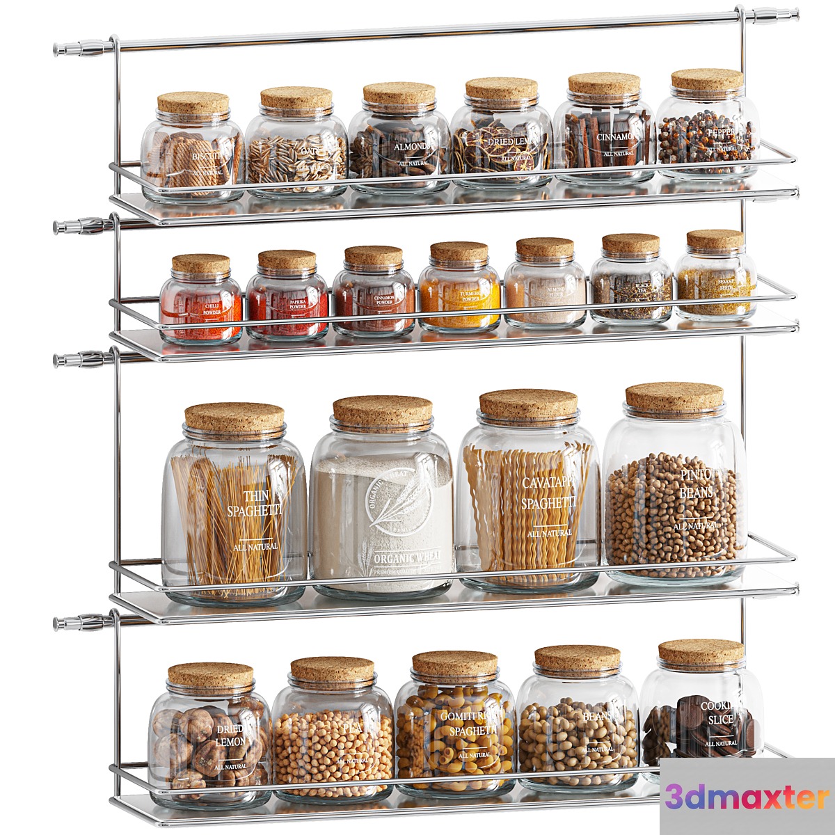 kitchen accessories067 3D Max