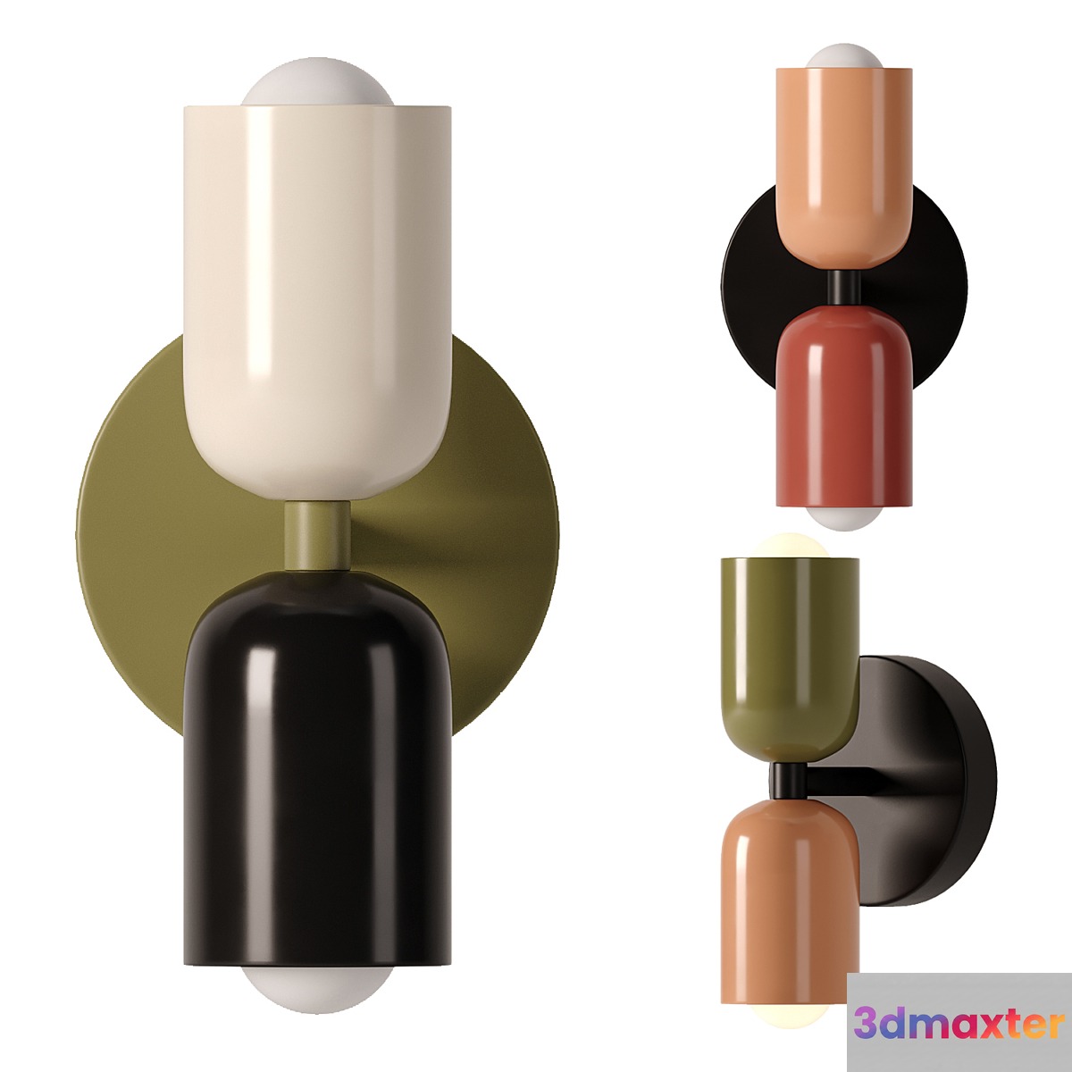 Kira Wall Light 3D Max