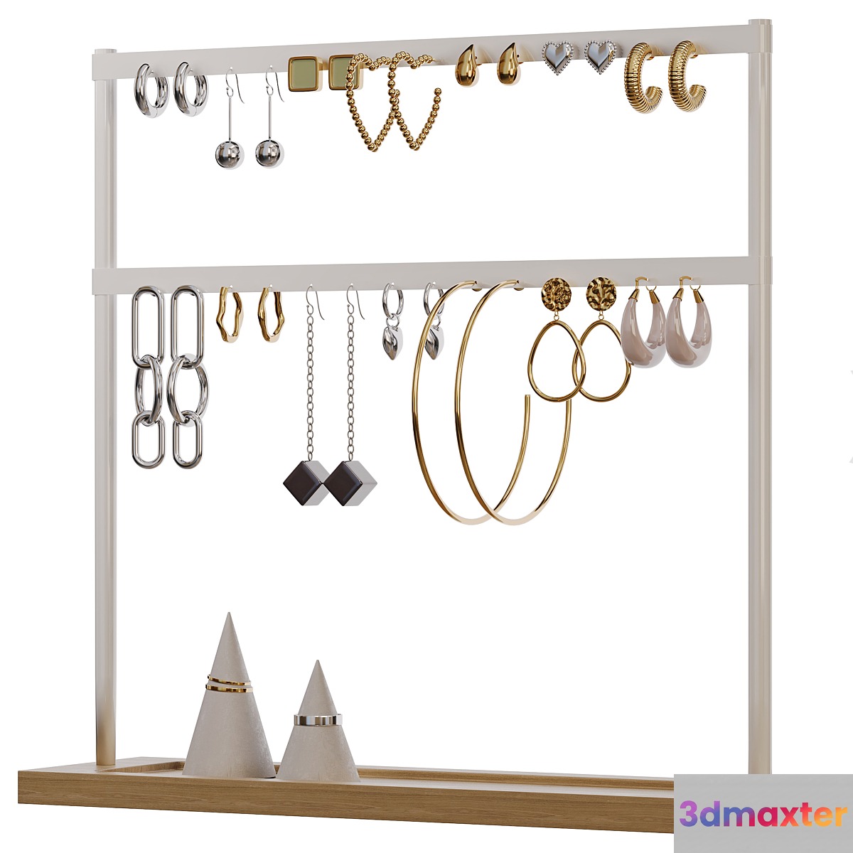 Jewelry stand 3D Max