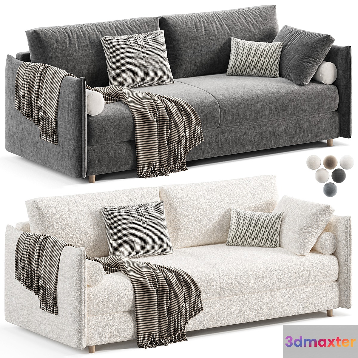 Grande Sofa by Schlafstore 3D Max