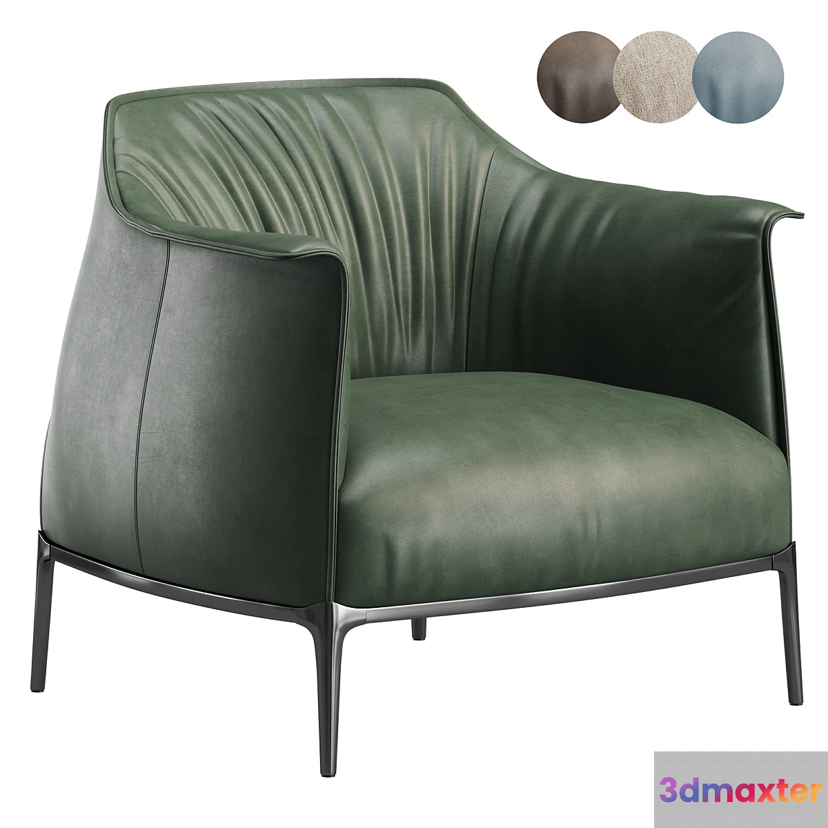 Archibald Armchair By Paltrona Frau 3D Max