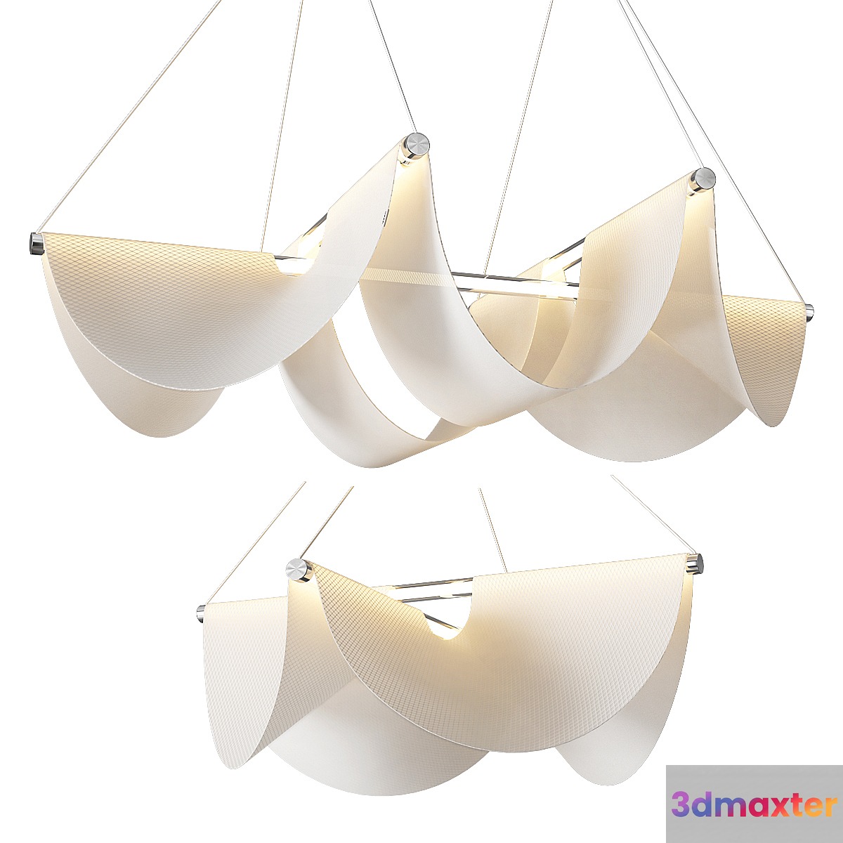 Moooi Drape Lights 3D Max